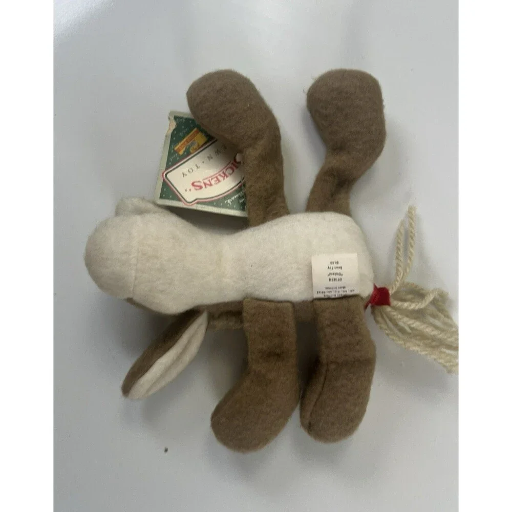 Lot of 2 Vtg Hallmark Floppy Friends 1980s Plush Stuffed Animal Dickens & Archie